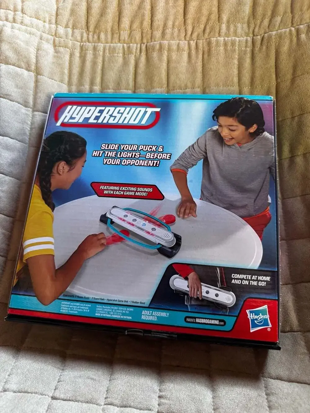 Hasbro Gaming Hypershot Electronic Tabletop Hockey Game F9917